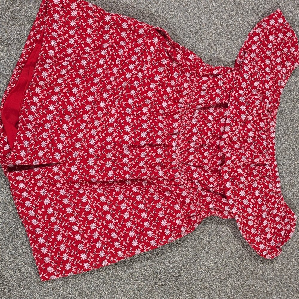 Lane Bryat Red floral Jumper